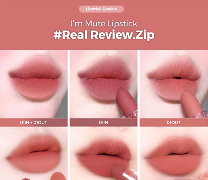 Blessed Moon I\'m Mute Lipstick - 4 Colors - #01 Out