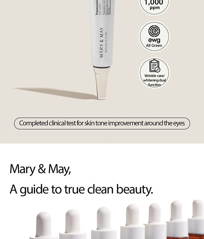Mary&May Tranexamic Acid + Glutathione Eye Cream - 30g