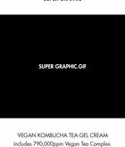 Dr. Ceuracle Vegan Kombucha Tea Gel Cream - 75g