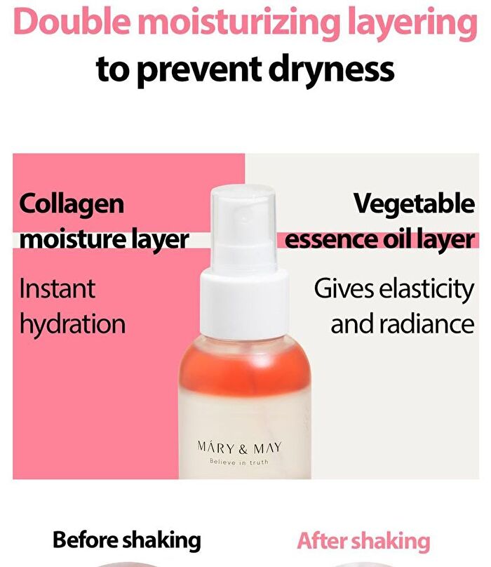 Rose Collagen Mist Serum - 100ml