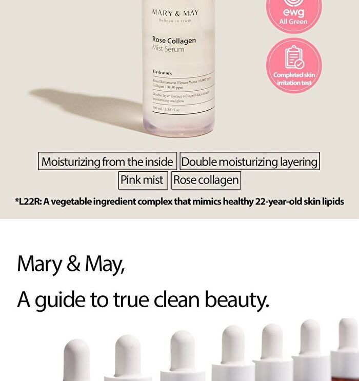 Rose Collagen Mist Serum - 100ml