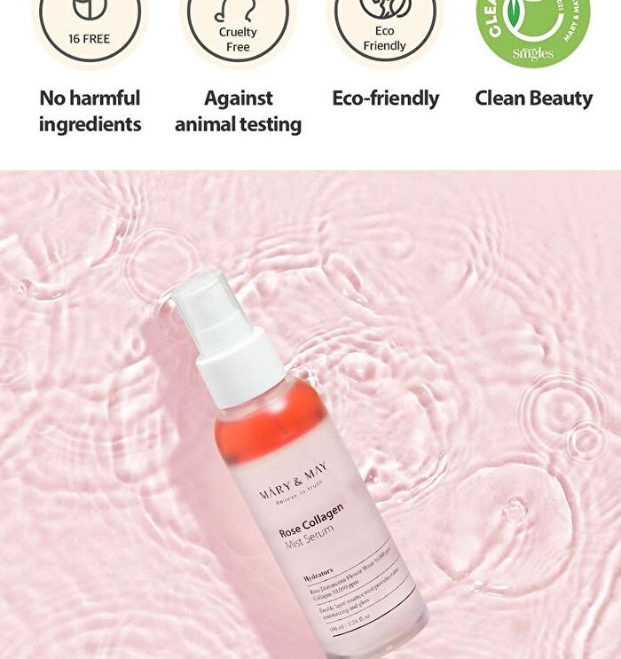 Rose Collagen Mist Serum - 100ml