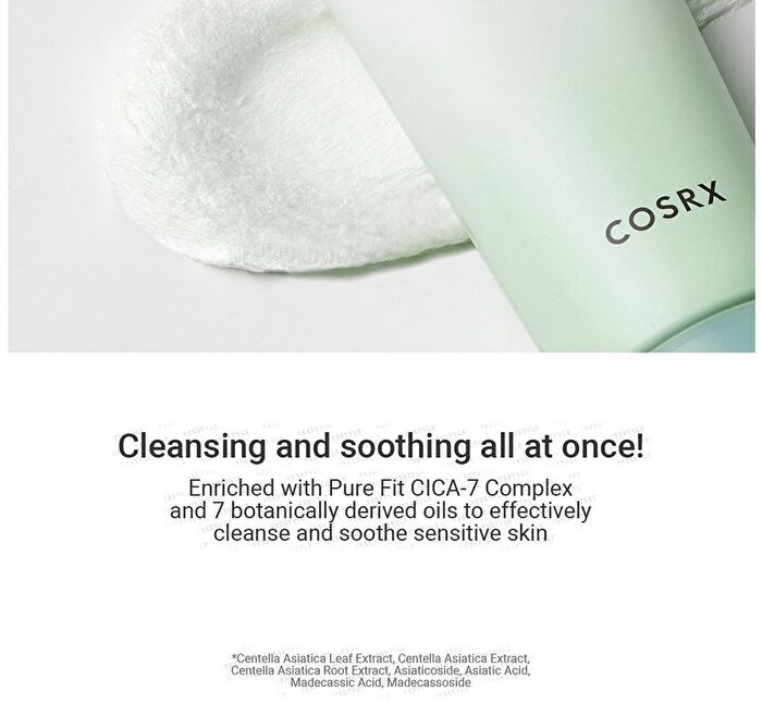 Cosrx Pure Fit Cica Creamy Foam Cleanser - 150ml
