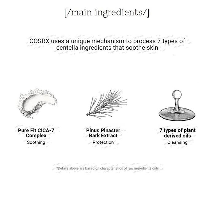 Cosrx Pure Fit Cica Clear Cleansing Oil - 200ml