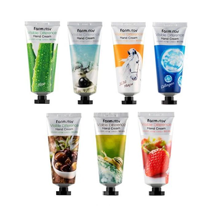 Visible Difference Hand Cream - 7 Types - Collagen