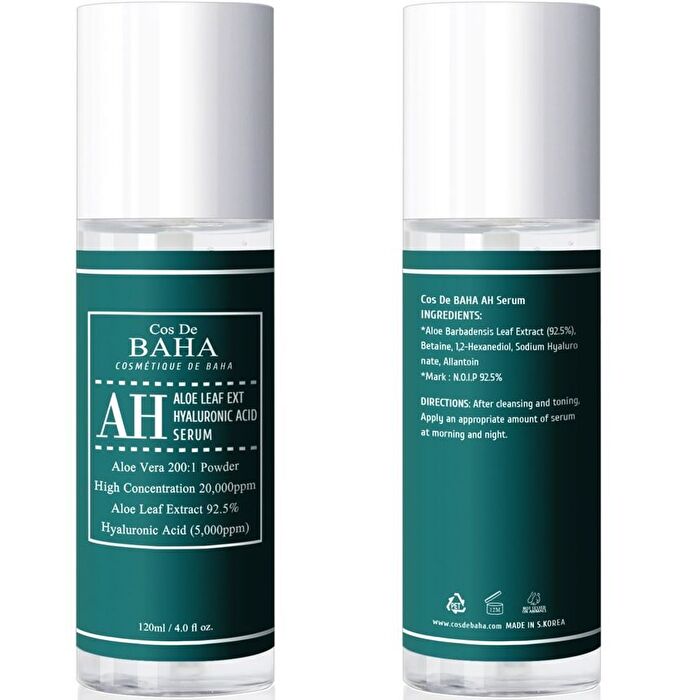 AH Aloe Leaf Ext Hyaluronic Acid Serum - 120ml