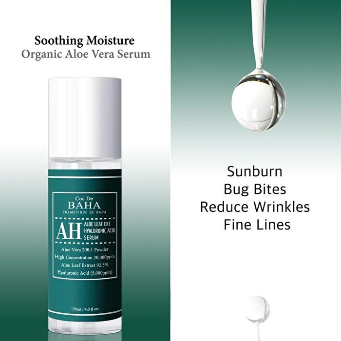 AH Aloe Leaf Ext Hyaluronic Acid Serum - 120ml