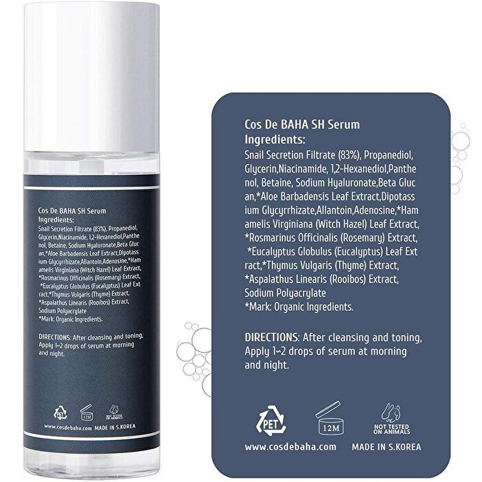 SH Snail Mucin Hyaluronic Acid Serum - 120ml