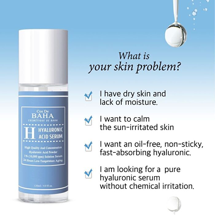 H Hyaluronic Acid Serum Large - 120ml