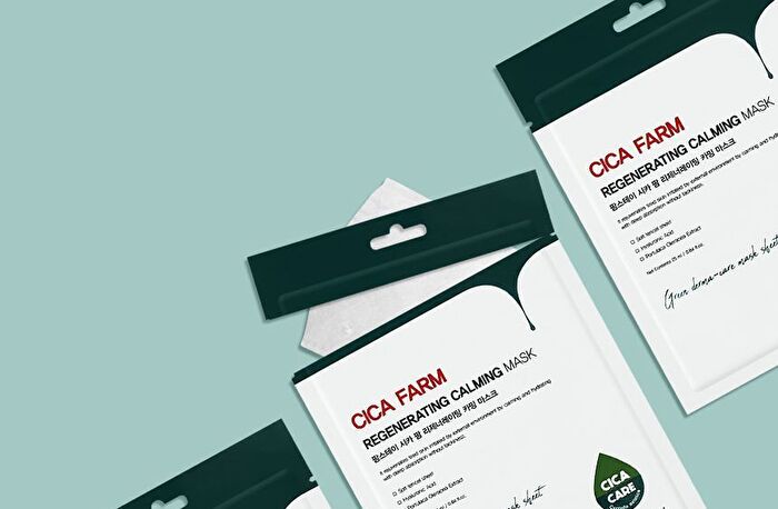 Cica Farm Regenerating Calming Mask Set - 25ml x 10 sheets