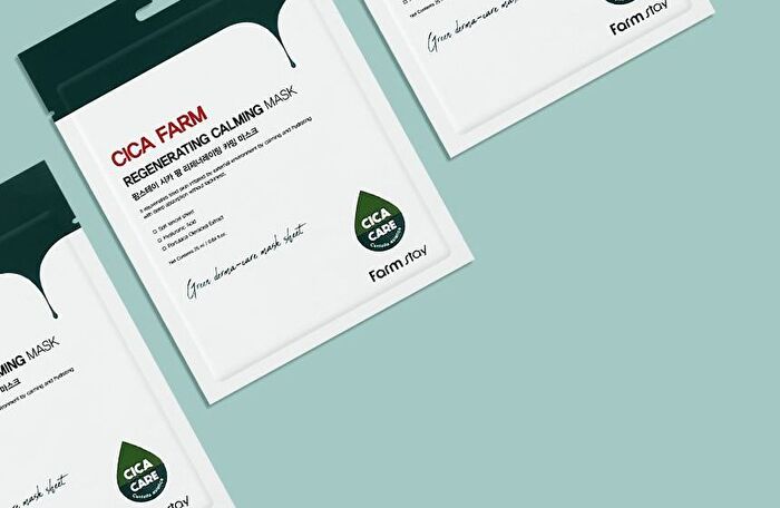 Cica Farm Regenerating Calming Mask Set - 25ml x 10 sheets