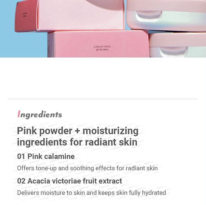 Pink Blur Tone Up Pact - 10g