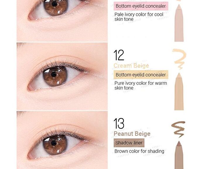Last Auto Gel Eyeliner Beige Edition - 5 Colors - #13 Peanut Beige