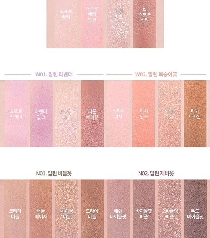 romand Better Than Eyes Milk Series - 3 Types - W03 Dry Strawberry