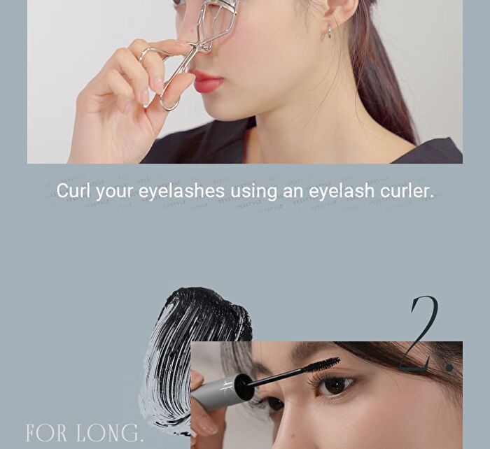 romand Han All Fix Mascara - 4 Types - L02 Long Ash