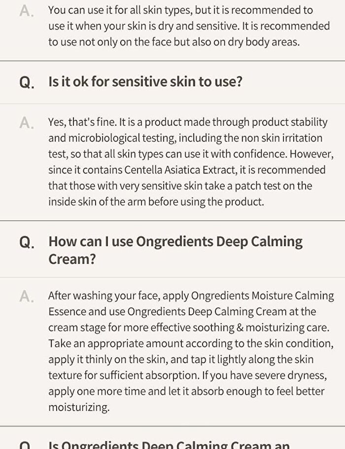 Deep Calming Cream - 50ml