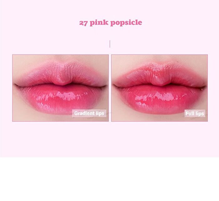 romand Juicy Lasting Tint Summer Light Series - 2 Colors - #27 Pink Popsicle