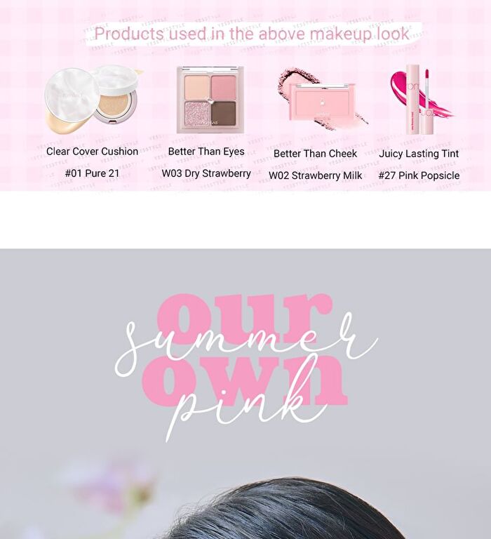 romand Juicy Lasting Tint Summer Light Series - 2 Colors - #27 Pink Popsicle