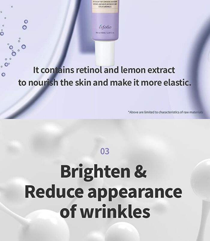 esfolio Eye Cream - 4 Types - Moisture