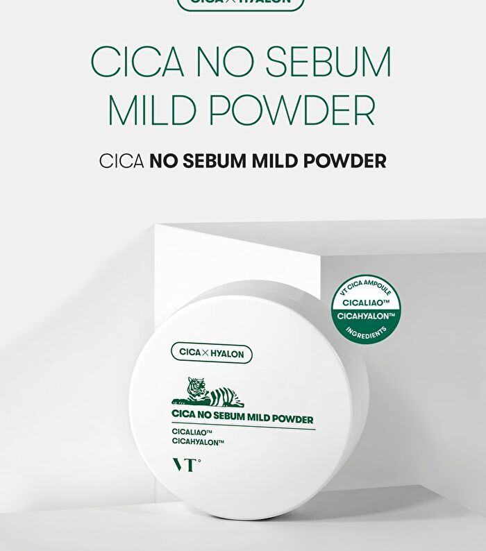 Vt Cica No Sebum Mild Powder - 5g