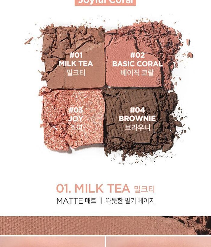 Merzy Mood Fit Shadow Palette - 3 Colors - #S3 Drowsy Nude