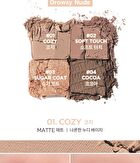 Merzy Mood Fit Shadow Palette - 3 Colors - #S3 Drowsy Nude