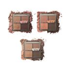 Merzy Mood Fit Shadow Palette - 3 Colors - #S3 Drowsy Nude