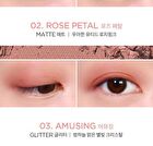 Merzy Mood Fit Shadow Palette - 3 Colors - #S1 Amusing Rose