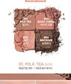 Merzy Mood Fit Shadow Palette - 3 Colors - #S1 Amusing Rose