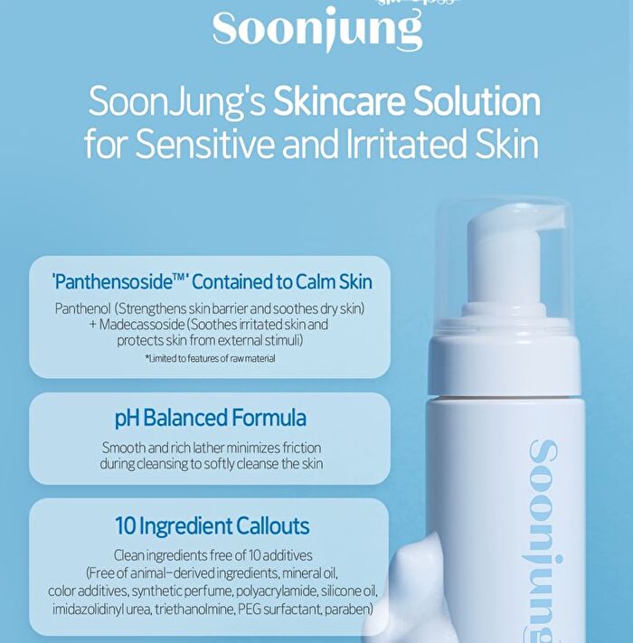 Soon Jung pH 6.5 Whip Cleanser Jumbo - 250ml