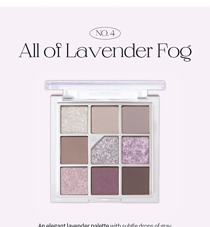 Glitterpedia Eye Palette - 7 Types - N°5 All Of Dusty Rose