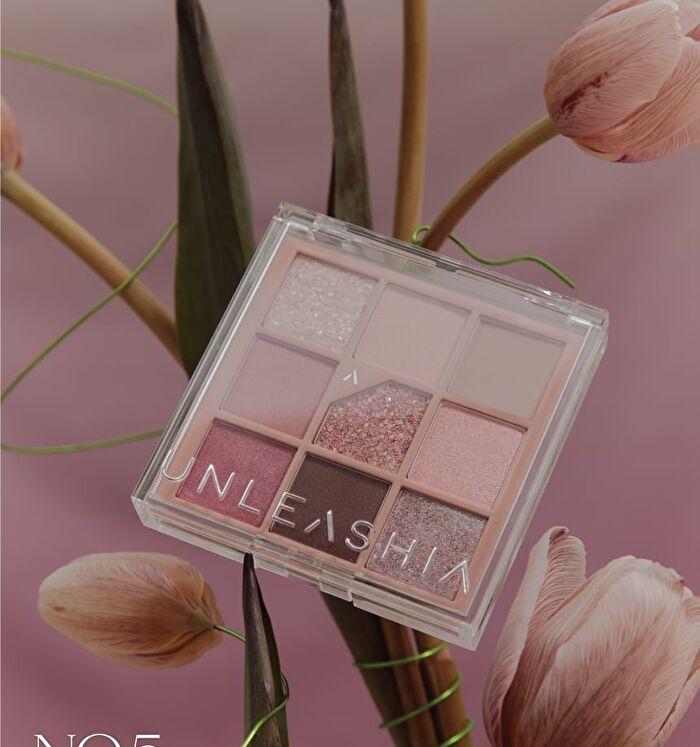 Glitterpedia Eye Palette - 7 Types - N°5 All Of Dusty Rose