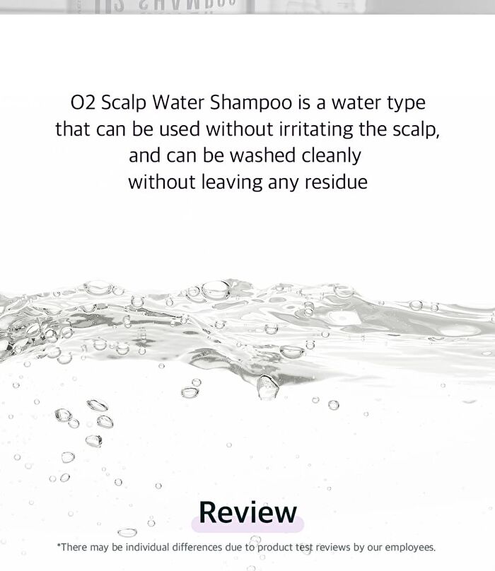 O2 Scalp Water Shampoo - 350ml