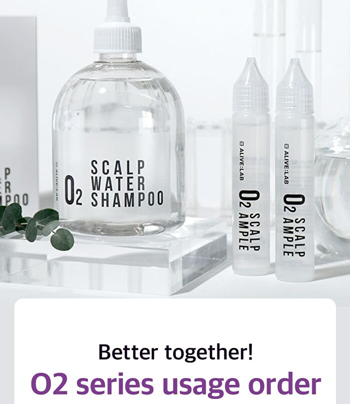 O2 Scalp Water Shampoo - 350ml