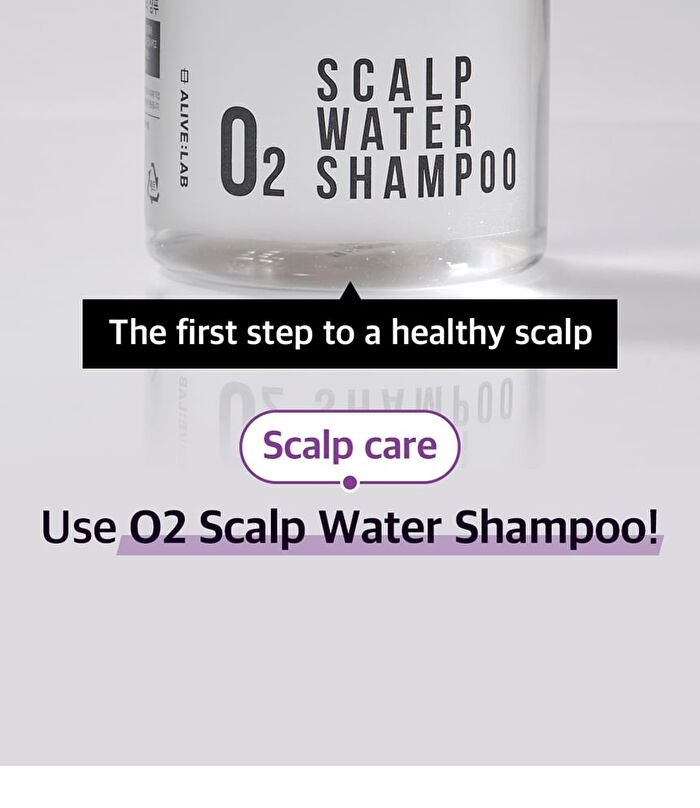 O2 Scalp Water Shampoo - 350ml