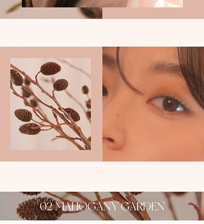 romand Better Than Palette The Secret Garden - 9 Types - #06 Peony Nude Garden