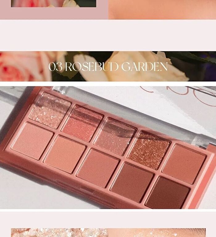 romand Better Than Palette The Secret Garden - 9 Types - #06 Peony Nude Garden