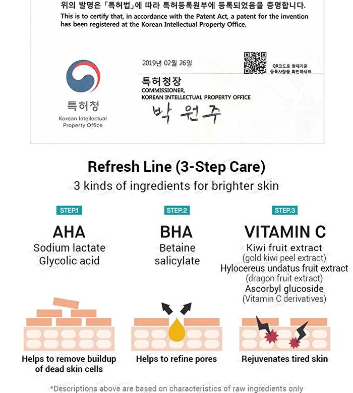 Cosrx Refresh AHA BHA Vitamin C Booster Serum - 30ml