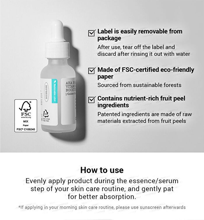 Cosrx Refresh AHA BHA Vitamin C Booster Serum - 30ml