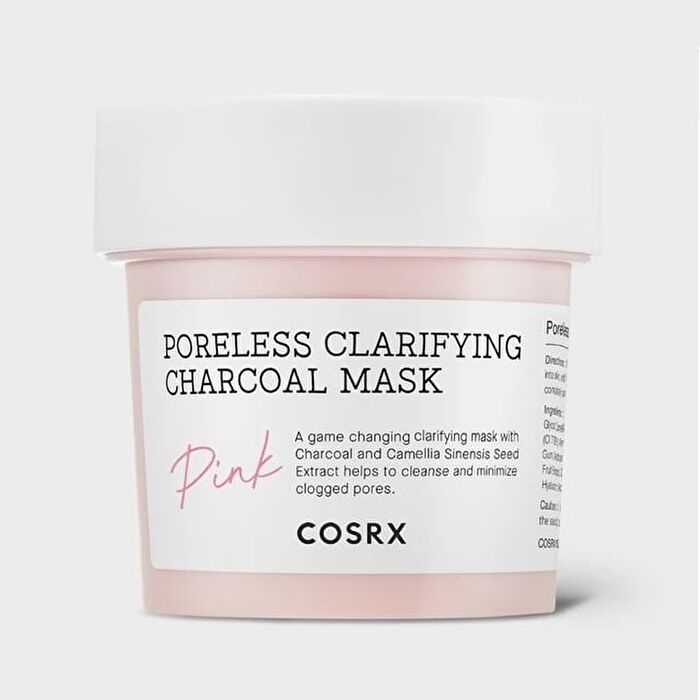 Cosrx Poreless Clarifying Charcoal Mask Pink - 110g