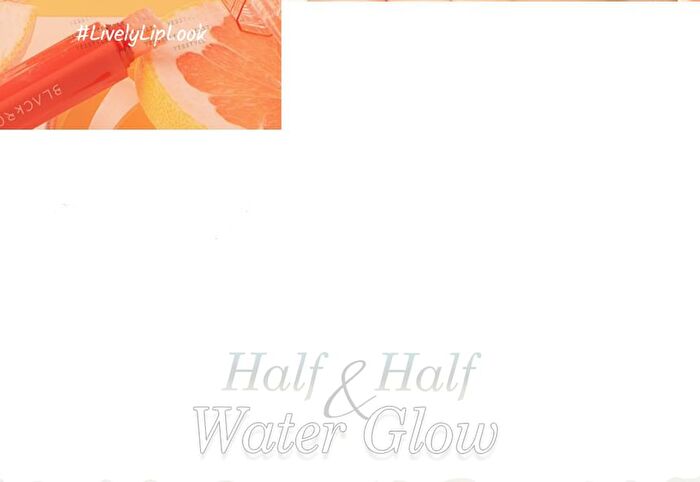 Black Rouge Half N Half Water Glow 2 - 6 Colors - HG10 Cherry Syrup