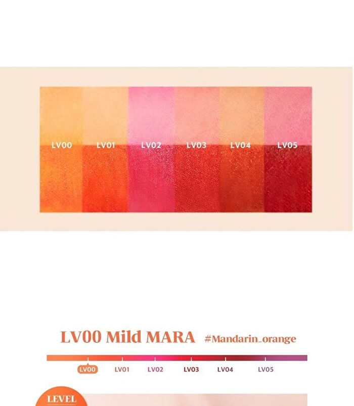 Black Rouge Mara Hot Water Tint - 6 Colors - LV01 Spicy Mara