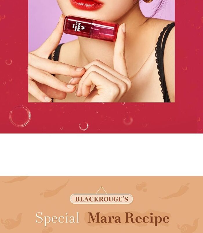 Black Rouge Mara Hot Water Tint - 6 Colors - LV03 Burnning Mara