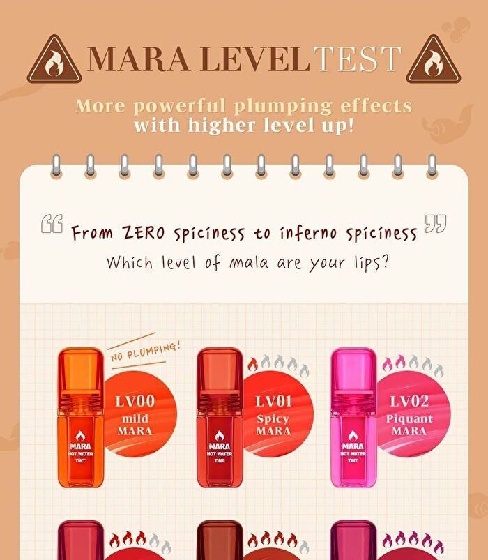 Black Rouge Mara Hot Water Tint - 6 Colors - LV04 Hell Mara