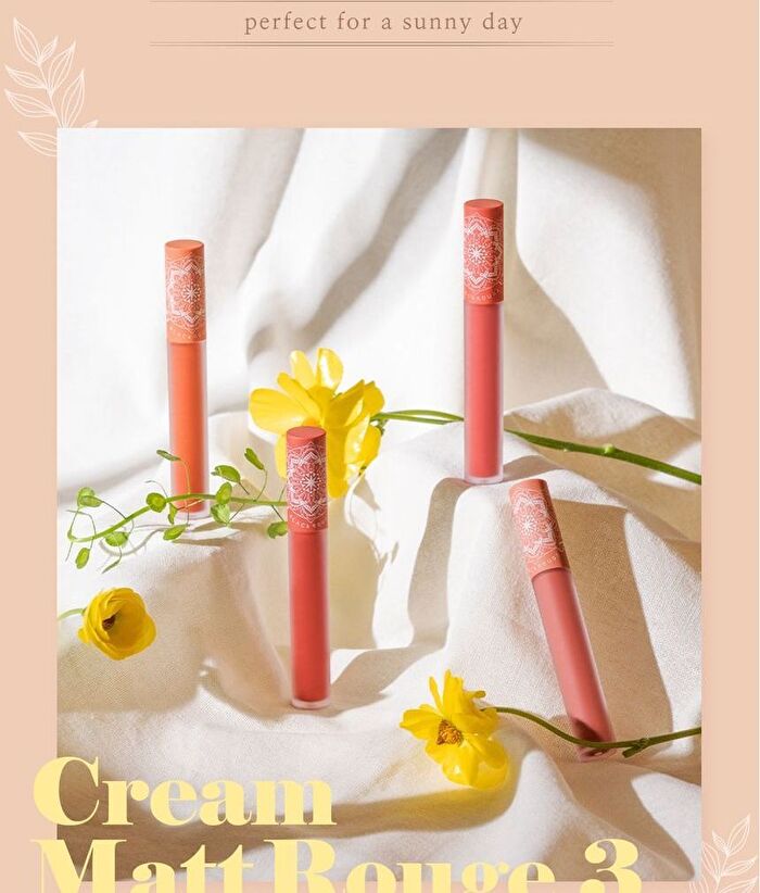 Black Rouge Cream Matt Rouge 3 - 10 Colors - CM14 Pride of the Daffodil