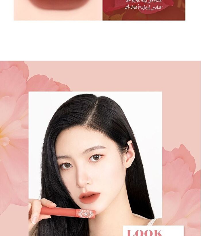 Black Rouge Cream Matt Rouge 3 - 10 Colors - CM18 Unforgettable Flower