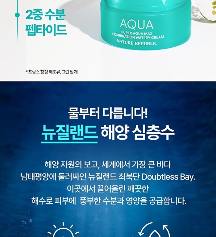 Super Aqua Max Combination Watery Cream Jumbo - Renewed - 120ml