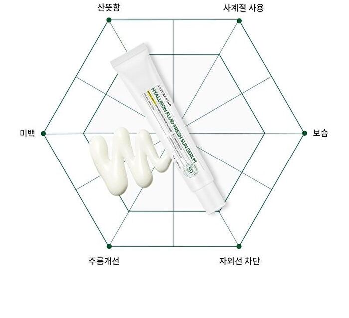 Naturekind Hyaluron Fluid Fresh Sun Serum - 50ml
