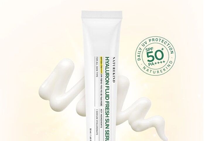 Naturekind Hyaluron Fluid Fresh Sun Serum - 50ml