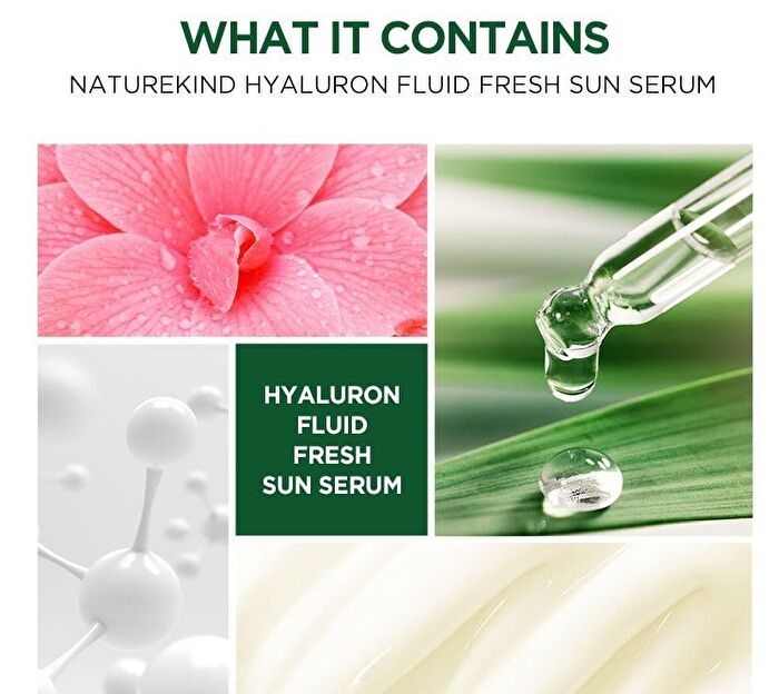 Naturekind Hyaluron Fluid Fresh Sun Serum - 50ml